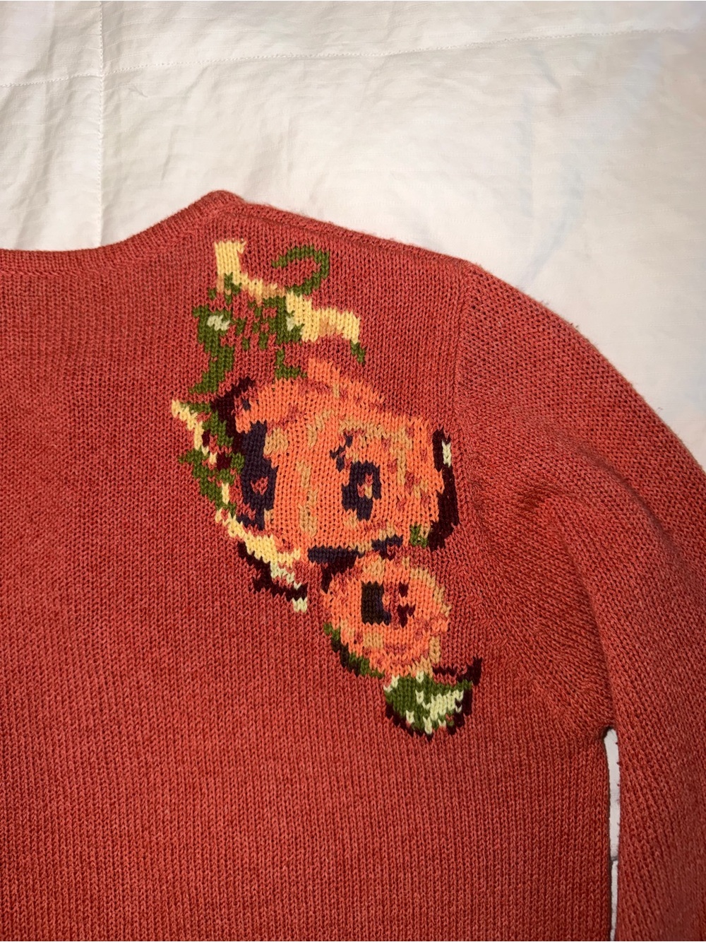 Vintage Anthropologie Intarsia Cardigan - Picture 4 of 6